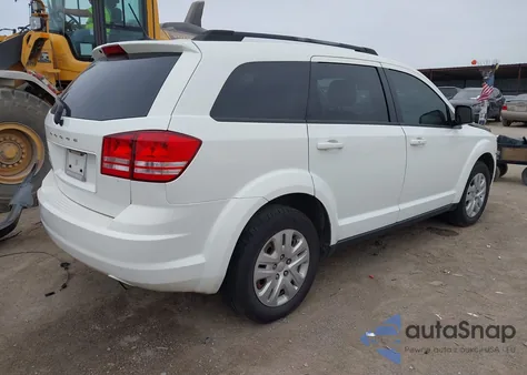 2018 Dodge Journey Se из США, поврежденный, VIN 3C4PDCAB4JT385684